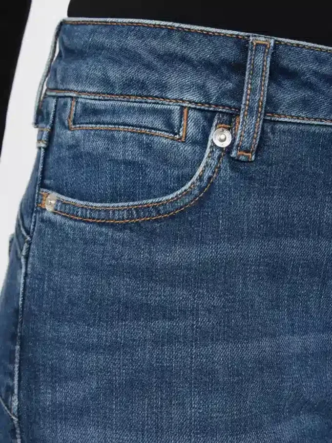 Perfect-fit low-rise mini flare trousers, ultramarine Perfect-fit low-rise mini flare trousers, ultramarine