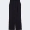 Pure woollen cloth trousers, navy Pure woollen cloth trousers, navy