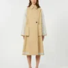 Reversible water-repellent gabardine trench coat, beige Reversible water-repellent gabardine trench coat, beige