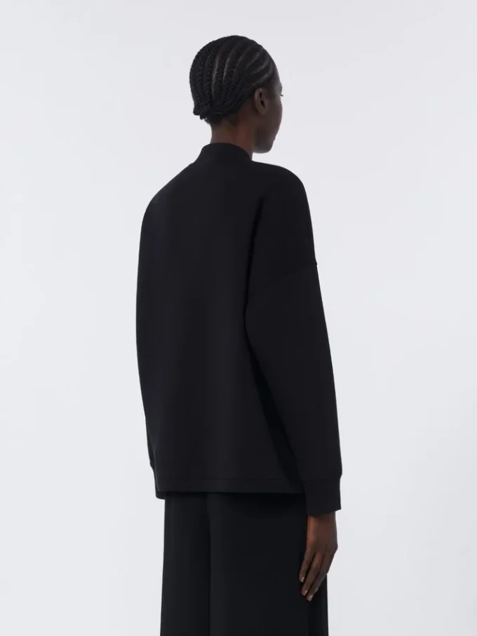 Scuba jersey jacket, black Scuba jersey jacket, black