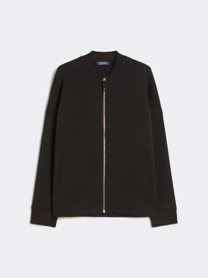 Scuba jersey jacket, black Scuba jersey jacket, black