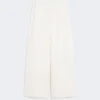 Scuba jersey trousers, ivory