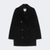 Short 101801 icon coat, black