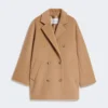 Short 101801 icon coat, camel