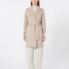 Short wool coat, beige pink Short wool coat, beige pink