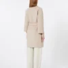 Short wool coat, beige pink Short wool coat, beige pink