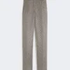 Slim-fit jersey mesh trousers, medium grey
