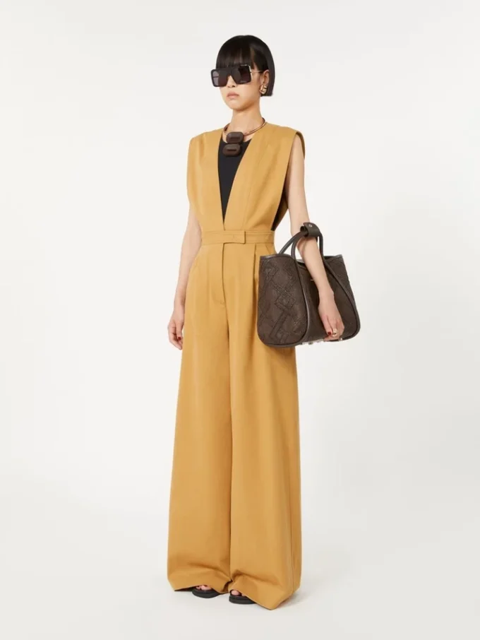 Small marine bag in diamond-patterned basketweave, dark brown Small marine bag in diamond-patterned basketweave, dark brown