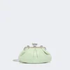 Small sheepskin pasticcino bag, pastel green Small sheepskin pasticcino bag, pastel green