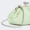 Small sheepskin pasticcino bag, pastel green Small sheepskin pasticcino bag, pastel green