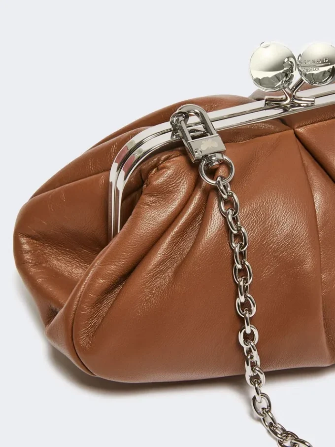 Small sheepskin pasticcino bag, tobacco Small sheepskin pasticcino bag, tobacco