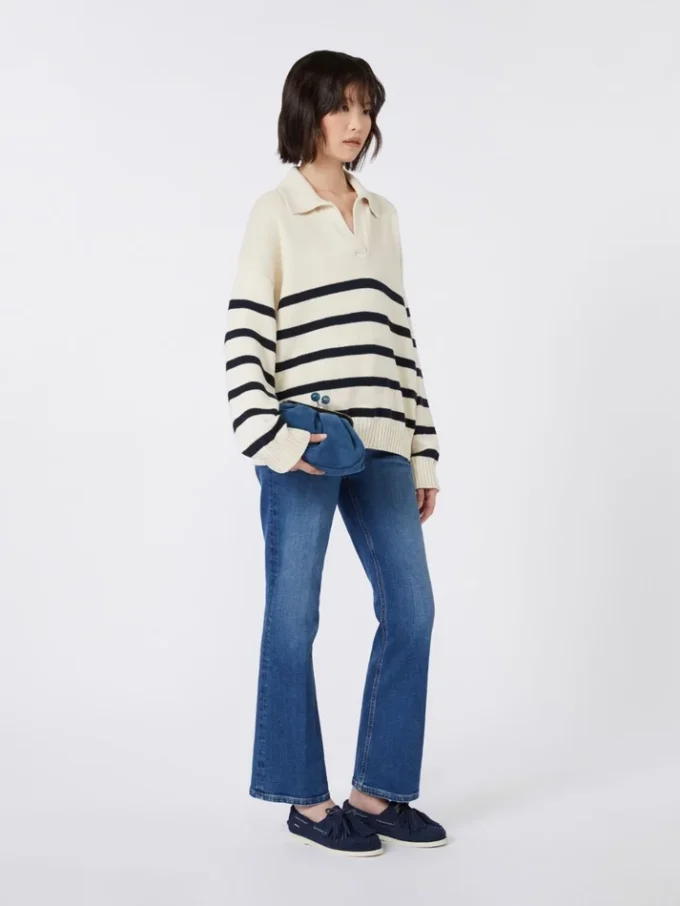 Small suede pasticcino bag, cornflower blue Small suede pasticcino bag, cornflower blue