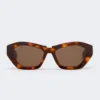 Square bold sunglasses, tawny bronze brown Square bold sunglasses, tawny bronze brown