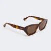 Square bold sunglasses, tawny bronze brown Square bold sunglasses, tawny bronze brown