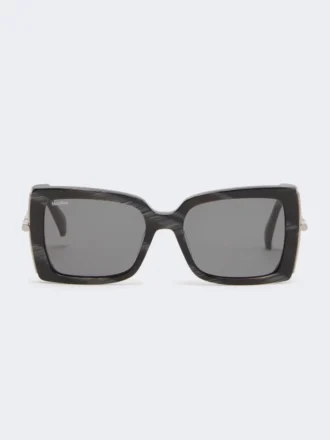 Square sunglasses, black