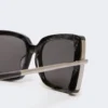 Square sunglasses, black Square sunglasses, black