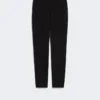 Straight-fit cady trousers, black Straight-fit cady trousers, black