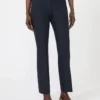 Stretch cotton and viscose trousers, ultramarine Stretch cotton and viscose trousers, ultramarine