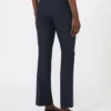 Stretch cotton and viscose trousers, ultramarine Stretch cotton and viscose trousers, ultramarine