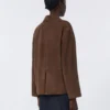 Suede jacket, brown