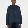 Technical fabric windbreaker, navy Technical fabric windbreaker, navy