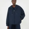 Technical fabric windbreaker, navy Technical fabric windbreaker, navy