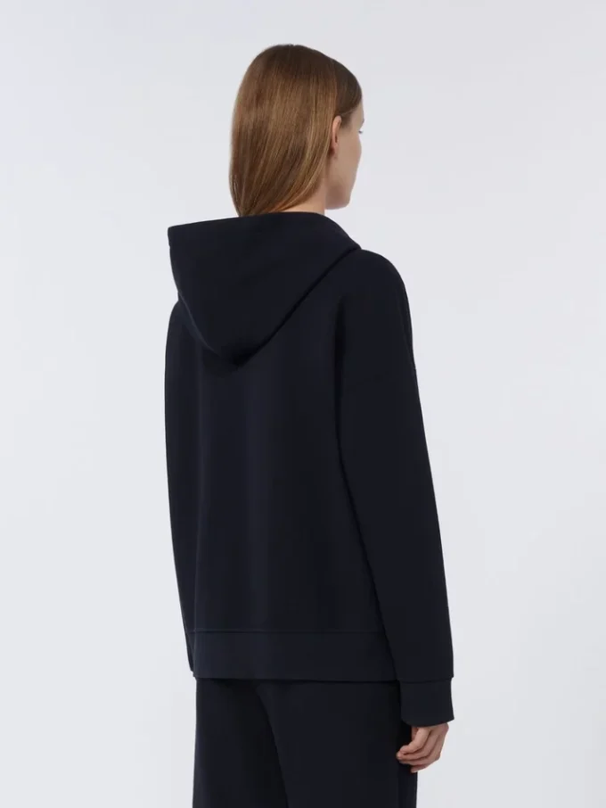 Technical jersey zip-up sweatshirt, ultramarine Technical jersey zip-up sweatshirt, ultramarine