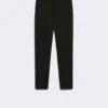 Viscose jersey trousers, black