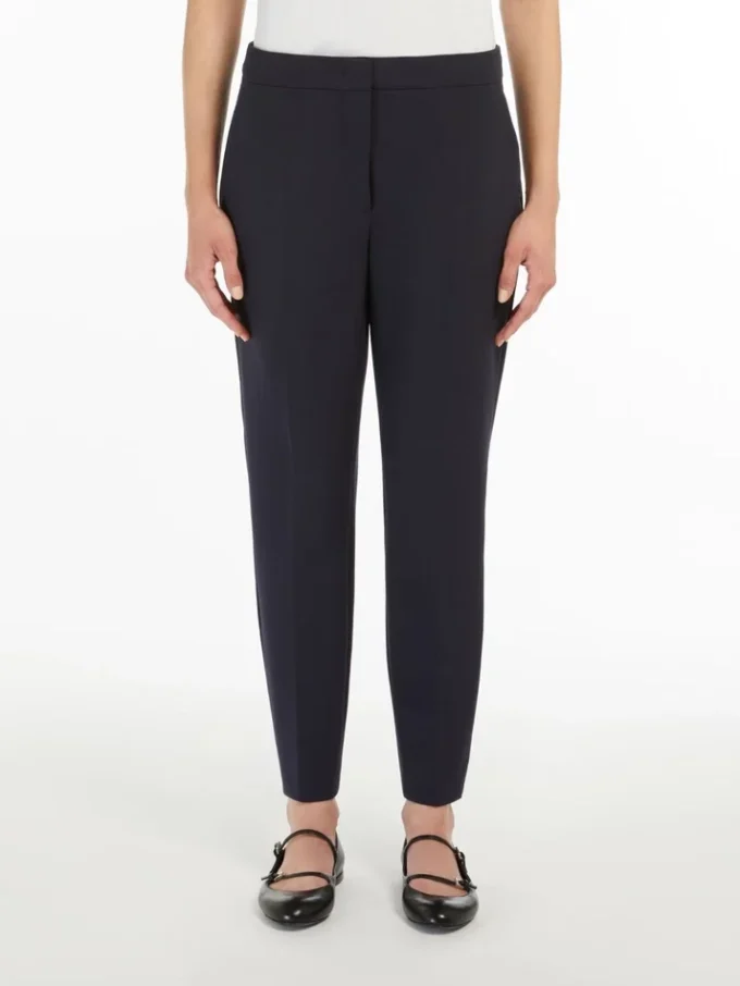 Viscose jersey trousers, ultramarine Viscose jersey trousers, ultramarine
