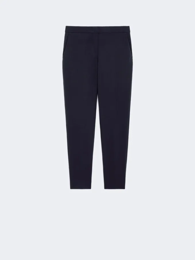 Viscose jersey trousers, ultramarine Viscose jersey trousers, ultramarine