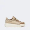 Water-repellent cashmere trainers, beige Water-repellent cashmere trainers, beige