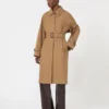 Water-repellent cotton-blend trench coat, brown Water-repellent cotton-blend trench coat, brown
