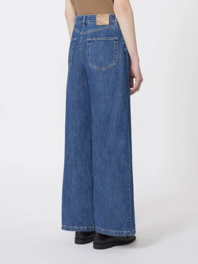 Wide-leg denim jeans, midnightblue Wide-leg denim jeans, midnightblue