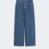Wide-leg denim jeans, midnightblue Wide-leg denim jeans, midnightblue
