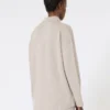 Wool and cashmere cardigan, beige Wool and cashmere cardigan, beige