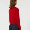 Wool and cashmere cardigan, red Wool and cashmere cardigan, red