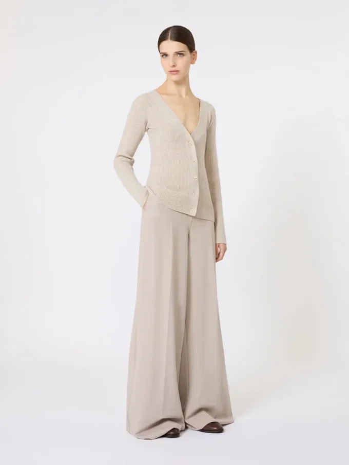 Wool and cashmere jumper, beige Wool and cashmere jumper, beige