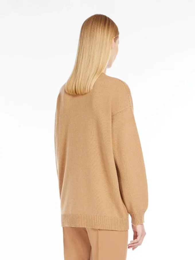 Wool and cashmere jumper, camel Wool and cashmere jumper, camel