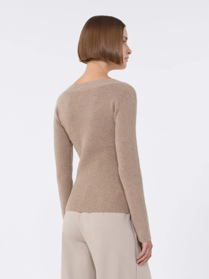 Wool and cashmere jumper, sand Wool and cashmere jumper, sand