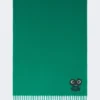 Wool and cashmere stole, emerald Wool and cashmere stole, emerald