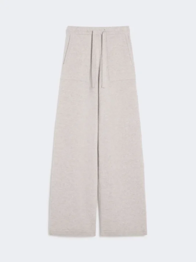 Wool and cashmere trousers, beige Wool and cashmere trousers, beige