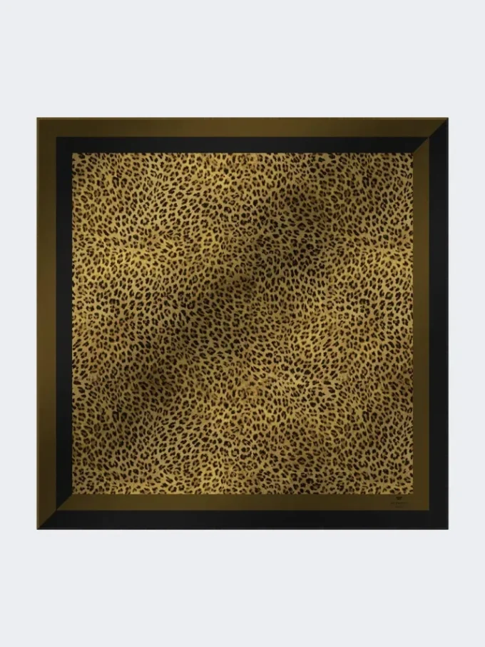 Wool and silk stole, black Wool and silk stole, black