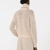 Wool, cashmere and lurex sweater, albino