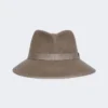 Wool felt hat, beige