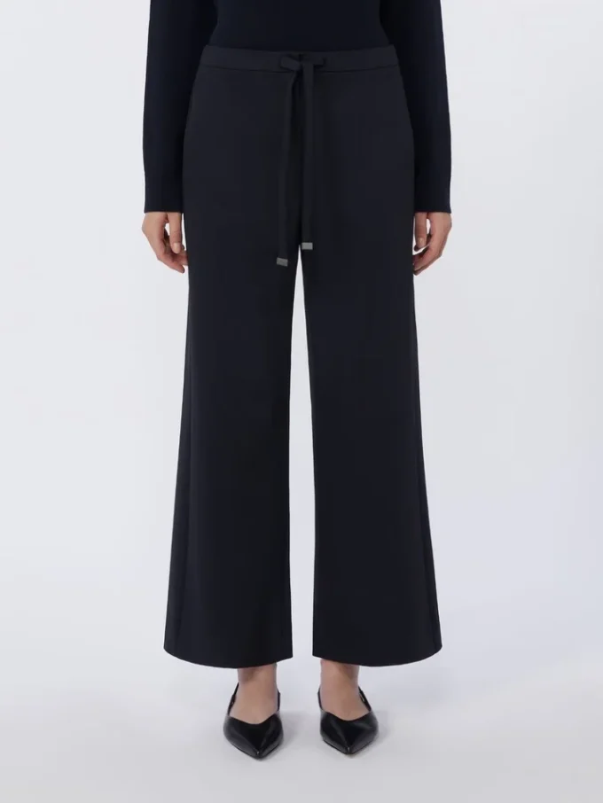 Wool gabardine trousers, ultramarine Wool gabardine trousers, ultramarine