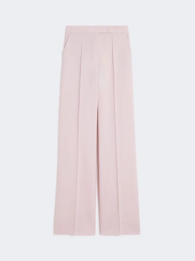 Wool, mohair and silk trousers, beige pink Wool, mohair and silk trousers, beige pink