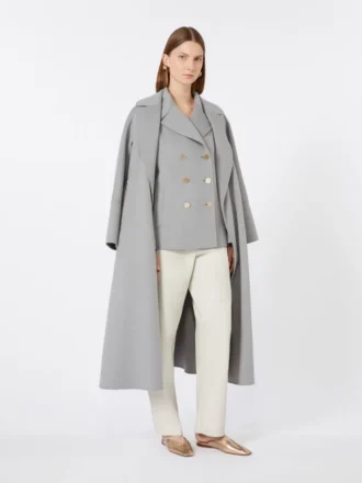 Wool robe coat, avio