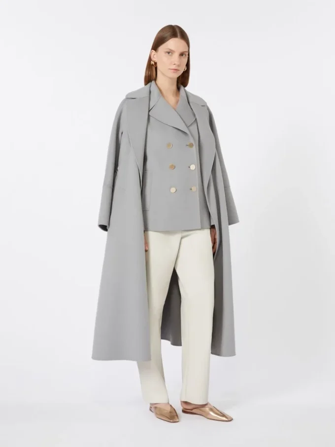 Wool robe coat, avio Wool robe coat, avio