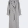 Wool robe coat, avio Wool robe coat, avio