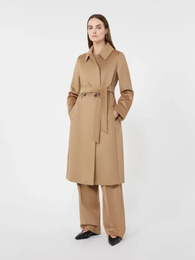 Wool robe coat, camel Wool robe coat, camel